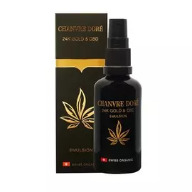 CHANVRE DORE Эмульсия со скваланом и коллоидным 24K золотом с каннабидиолом 50.0