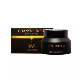 CHANVRE DORE Крем для кожи вокруг глаз с коллоидным 24K золотом и каннабидиолом 30.0