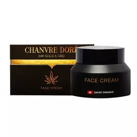 CHANVRE DORE Крем для лица с коллоидным 24K золотом и каннабидиолом 50.0