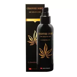 CHANVRE DORE Очищающий гель с коллоидным 24K золотом и каннабидиолом 150.0