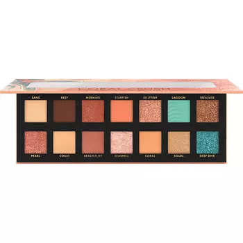 CATRICE Палетка теней для век Coral Crush Slim Eyeshadow Pallete
