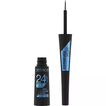 CATRICE Водостойкая подводка для глаз с кистью 24h Brush Liner