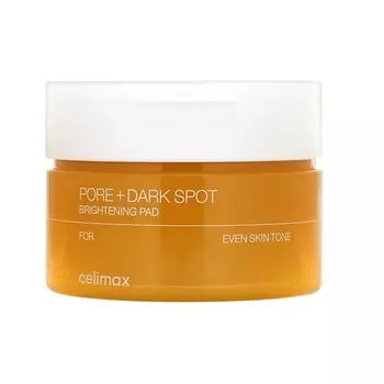 CELIMAX Диски для лица Pore + Dark Spot Brightening Pad 100.0