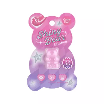 CATHY DOLL SHINY BEAR Помада -бальзам для губ увлажняющий