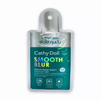CATHY DOLL Тканевая маска-сыворотка для сужения пор лица 20.0