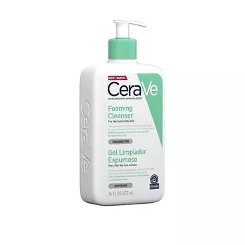 CERAVE Гель для умывания без парфюмерной отдушки, для нормальной и жирной кожи 473.0