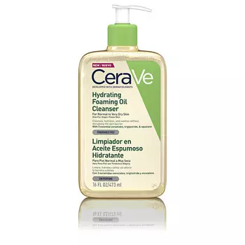 CERAVE Гидрофильное масло для сухой и нормальной кожи HYDRATING FOAMING OIL CLEANSER 473.0