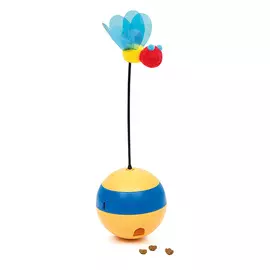 CATIT Игрушка пчела-волчок для лакомств с лазерной игрушкой