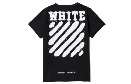 OFF-WHITE Мужская футболка, цвет Black