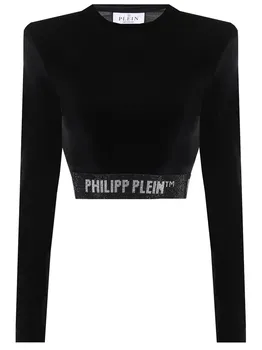 Топ велюровый PHILIPP PLEIN