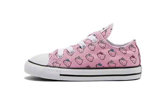 Чак Тейлор All Star Ox Хелло Китти Пинк PS, кроссовки Converse