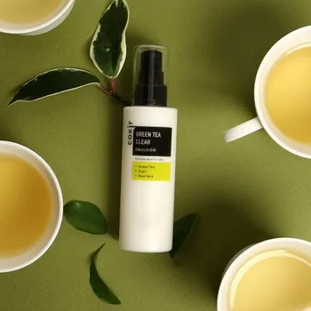 Coxir Green Tea Прозрачная эмульсия 100мл 1 PCS
