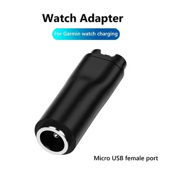 USB-адаптер зарядного устройства Type C/Micro/ios для Garmin Fenix 7/6/5 Instinct 2S Venu 2 Plus EPIX forrunner 745, зарядный конвертер для часов