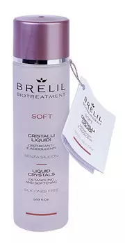BRELIL PROFESSIONAL Кристаллы жидкие распутывающего и смягчающего действия, без силикона / BIOTREATMENT Soft 50 мл