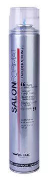 BRELIL PROFESSIONAL Лак сильной фиксации для волос / Strong Lacquer Salon Format 500 мл