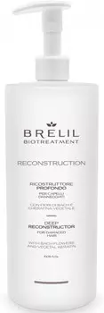 BRELIL PROFESSIONAL Маска-кондиционер, восстанавливающее средство глубокого действия / BIOTREATMENT RECONSTRUCTION 1000 мл