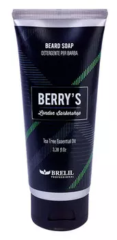 BRELIL PROFESSIONAL Мыло для бороды / BERRY'S BEARD SOAP 100 мл