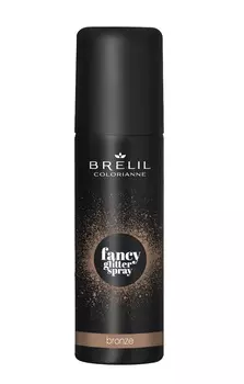 BRELIL PROFESSIONAL Спрей-блеск фантазийный для волос, бронзовый / Colorianne FANCY GLITTER SPRAY 75 мл
