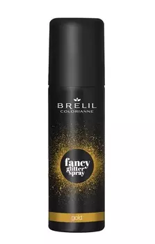 BRELIL PROFESSIONAL Спрей-блеск фантазийный для волос, золотистый / Colorianne FANCY GLITTER SPRAY 75 мл