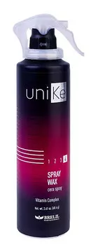 BRELIL PROFESSIONAL Спрей-воск моделирующий для волос / UniKe 150 мл