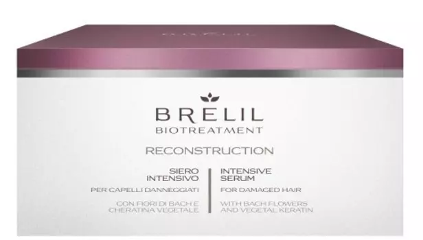 BRELIL PROFESSIONAL Сыворотка восстанавливающая интенсивного действия / BIOTREATMENT RECONSTRUCTION 10*15 мл