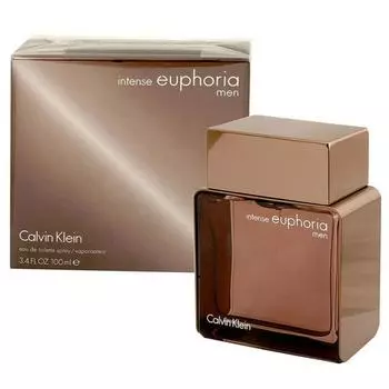 CALVIN KLEIN Вода туалетная мужская Calvin Klein Euphoria Intense, спрей 100 мл