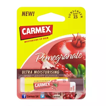 CARMEX Бальзам для губ, гранат SPF 15 (стик) / Lip Balm Stick 4,25 г