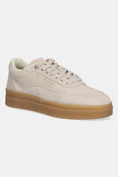Замшевые кроссовки Modern Court Sneaker Suede Tommy Hilfiger, бежевый