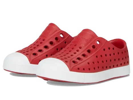 Кроссовки Native Shoes Kids Jefferson, цвет Ruby Red/Shell White