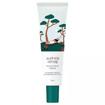 ROUND LAB Крем с экстрактами сосны и центеллы для проблемной кожи Round Lab Pine Calming Cica Cream 50.0