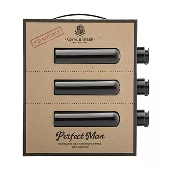 ROYAL BARBER Набор для комплексного ухода "PERFECT MAN"