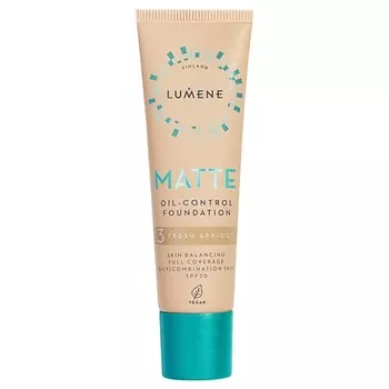LUMENE Матирующий тональный крем Matte Oil-Control Foundation SPF20