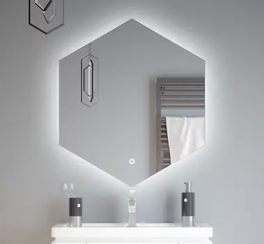 Зеркало Corozo Теор 70 V LED, сенсор