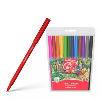 Фломастеры ArtBerry Super Washable, 12 цветов