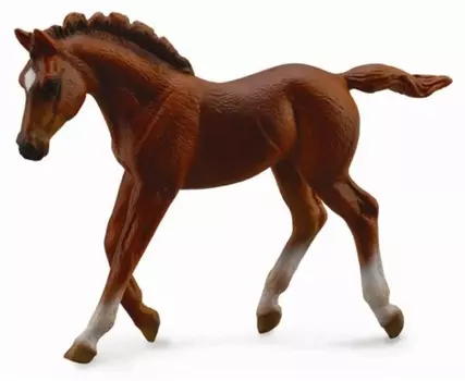 Фигурка Gulliver Collecta - Жеребец каштановый, бегущий