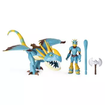 Фигурка дракона и викинга Dragons - Громгильда и Астрид