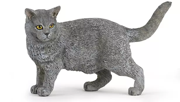 Фигурка – кошка Шартрез