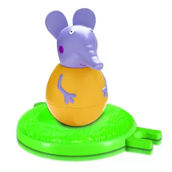 Фигурка-неваляшка Weebles «слоник Эмили» тм Peppa Pig