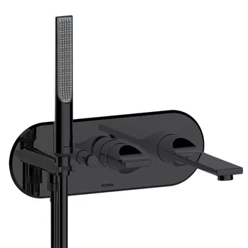 Смеситель Bossini Apice Z00555.073 для ванны, черный матовый