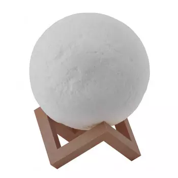 Ночник светильник настольный ЭРА NLED-491-1W-W, белый (Б0043093)