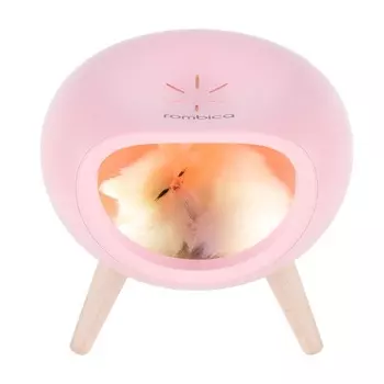 Ночник настольный Rombica LED Koko Pink, розовый (DL-A023)