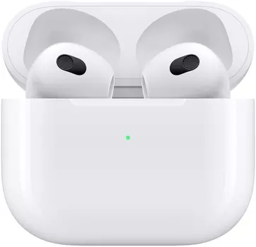 Наушники TWS Apple AirPods 3, вкладыши, белый (MME73RU/A)