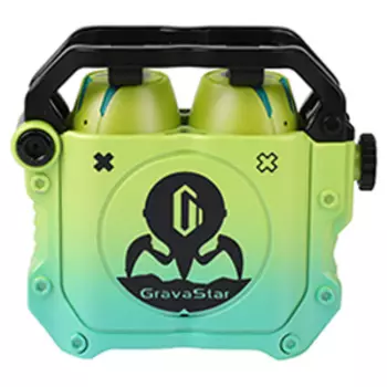 Наушники TWS GravaStar Sirius Neon Green, внутриканальные, зеленый