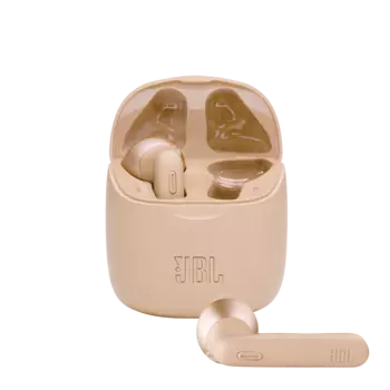 Наушники TWS JBL TUNE 225TWS, вкладыши, золотистый (JBLT225TWSGLD)