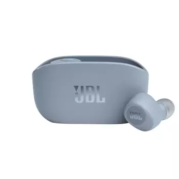 Наушники TWS JBL WAVE 100TWS, внутриканальные, синий (JBLW100TWSBLU)