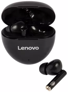 Наушники TWS Lenovo HT06, черный (QXD1B07911)