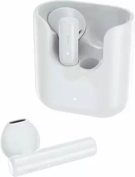 Беспроводные наушники QCY T12, белый