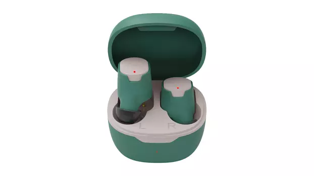 Наушники TWS RITMIX RH-835BTH , внутриканальные, зеленый