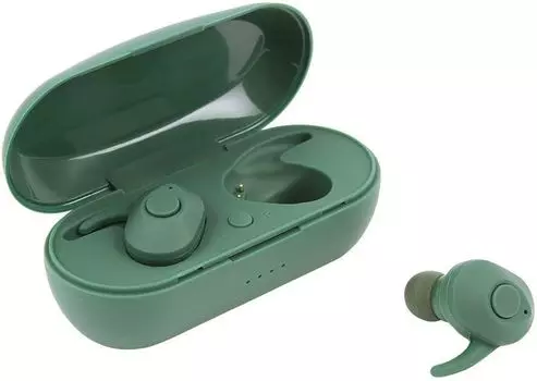 Беспроводные наушники Rombica MySound Shark, зеленый (BT-H035)
