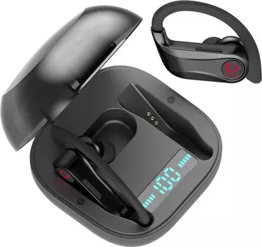 Беспроводные наушники SmartBuy UTASHI POWER SPORT, черный (SBHX-100)